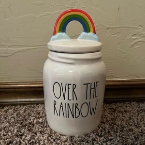 Rae Dunn Over the Rainbow Canister